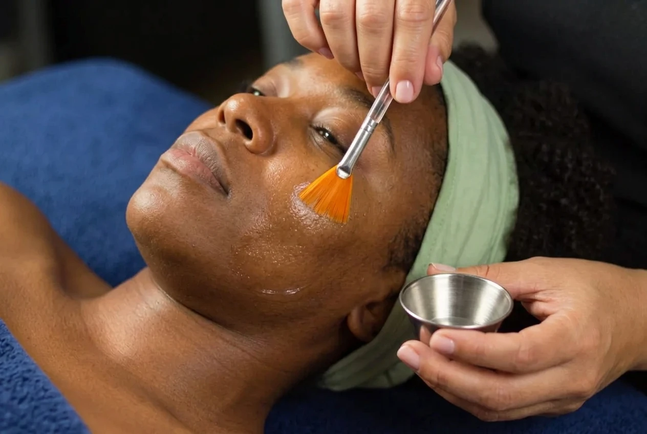 Dermodality chemical peel treatment at Red Coral Spa