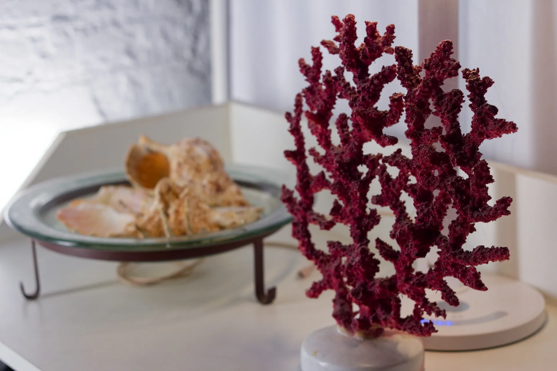 Spa ambiance and decor at Central Coast Red Coral Spa