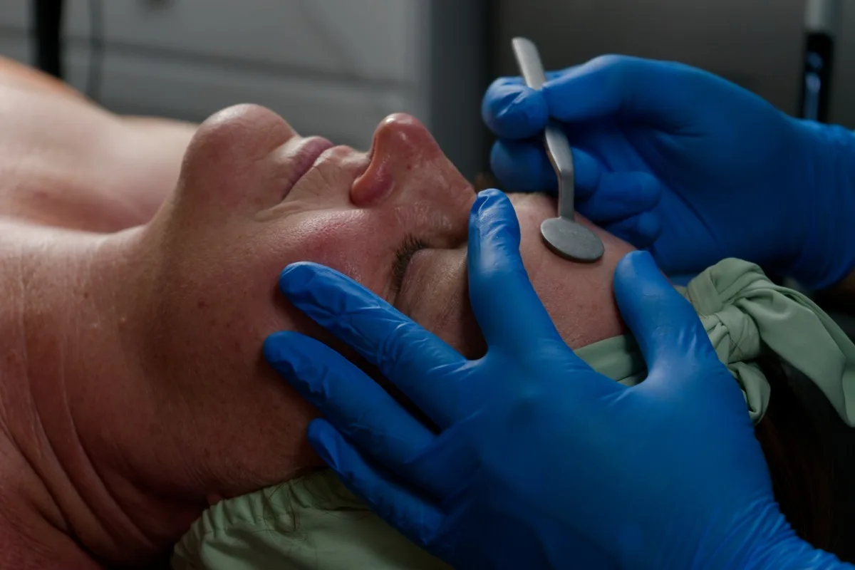 Dermafile diamond tip exfoliation treatment